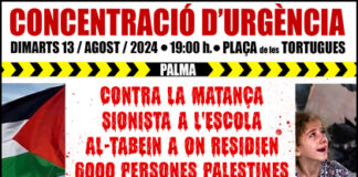 CONCENTRACIÓ D’URGÈNCIA. STOP GENOCIDI !!