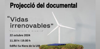 “Vidas Irrenovables”. Projecció gratuïta del documental.