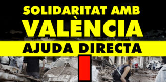 CAMPANYA D’AJUDA A VALÈNCIA