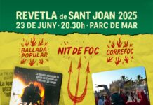 Revetla de Sant Joan 2025 al Parc de la Mar