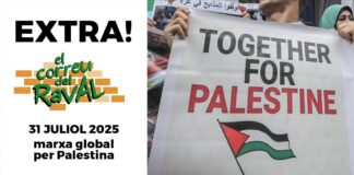 MARXA PER PALESTINA – 31 DE JULIOL 2025